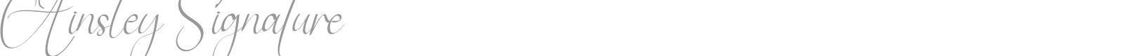 Ainsley Signature font preview
